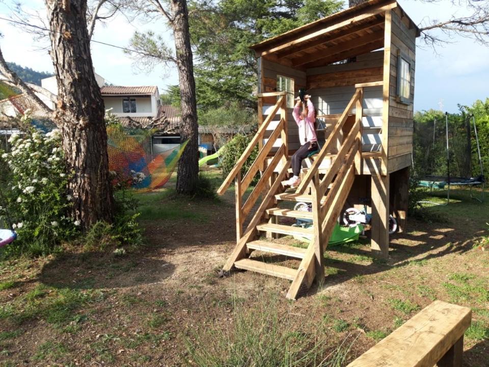 Chambre Basilic 2P, 2 Nuits Max, Dans Petit Chalet 6Km Du Festival De Piano De La Roque D'Antheron Rognes Exterior foto